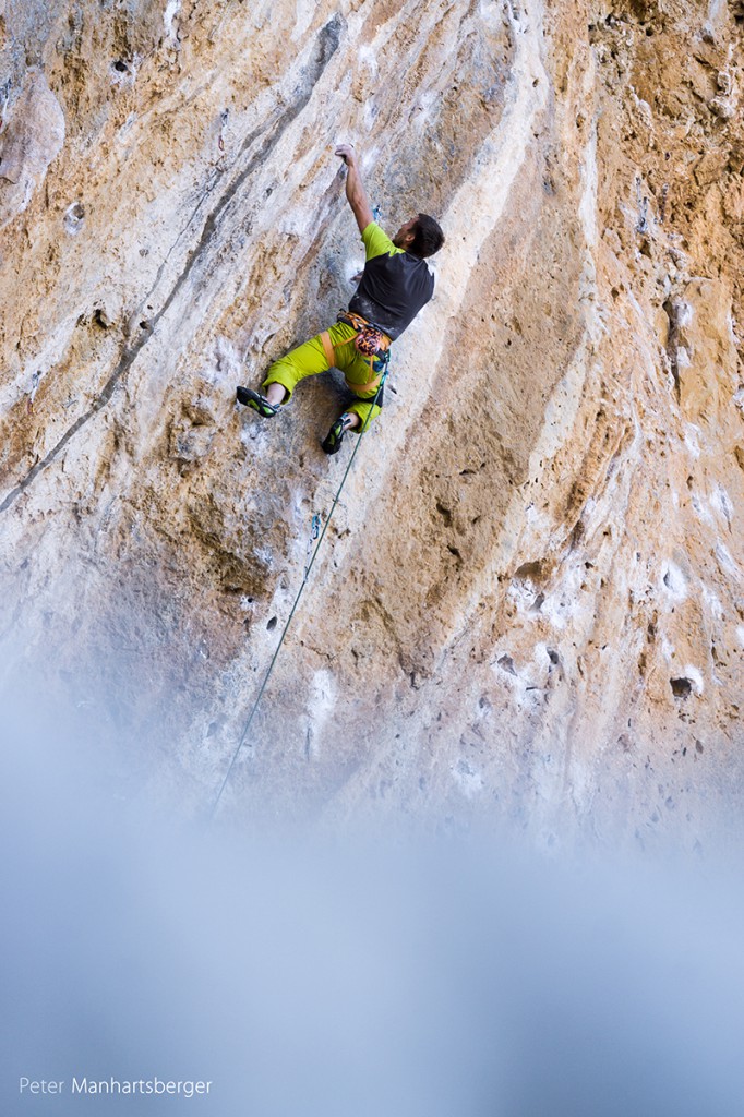 Stefan flasht "Daniboy" 8a im Sektor Spartacus