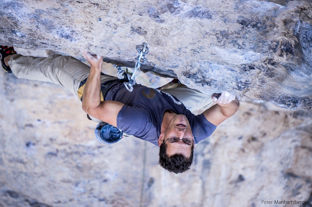 ich punkte "Boom Boom" 7c+ in Odyssee