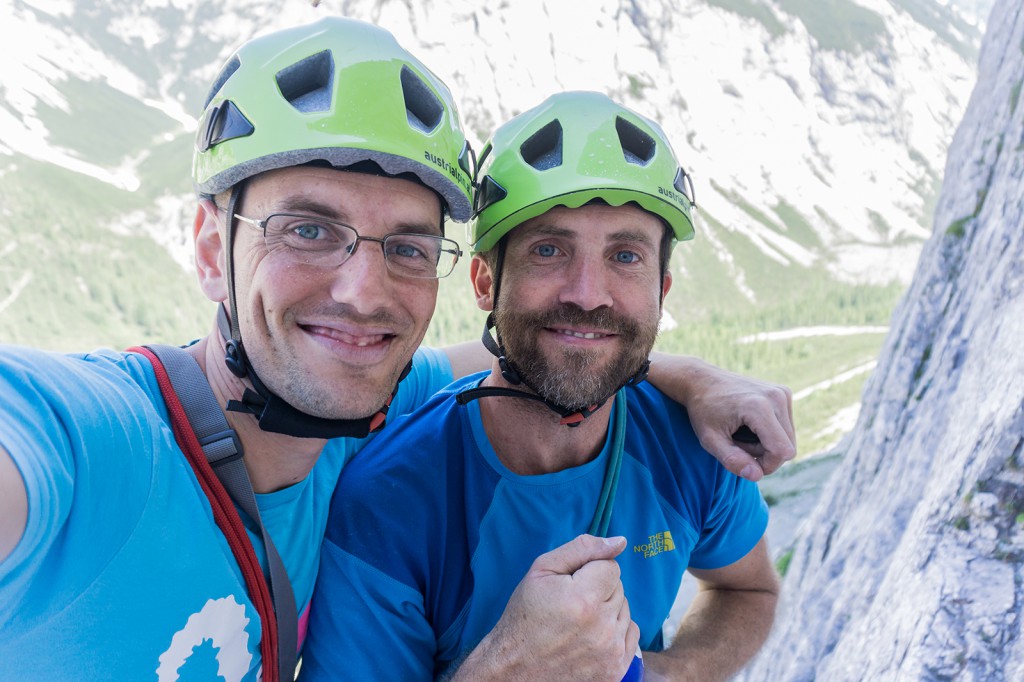 Klaus und ich sind stolz auf die neueste Linie in der Repswand